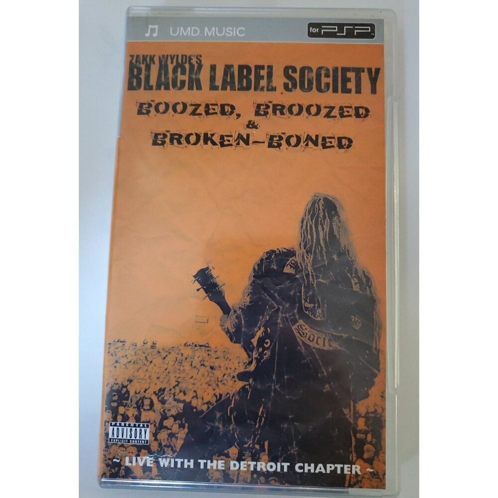 Sony PSP : Zakk Wyldes Black Label Society - Boozed VideoGames